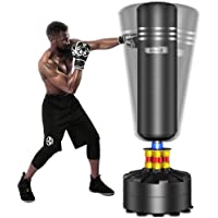 Dripex Saco de Boxeo de Pie para Adultos- Compañero de Boxeo de MMA- Entrenador de Boxeo- Resistente- con Base de…